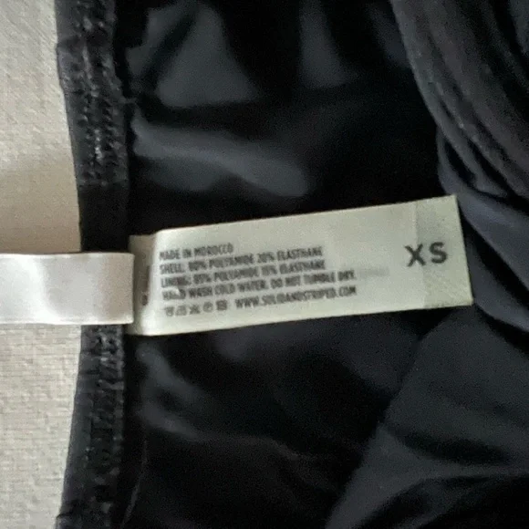 Solid & Striped Veronica One Piece in Noir - Picture 13 of 16